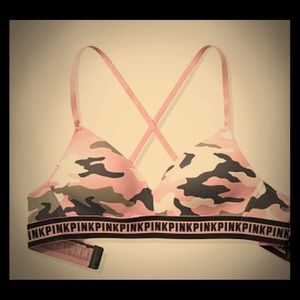 Victoria’s Secret PINK Wireless pink camo bra!